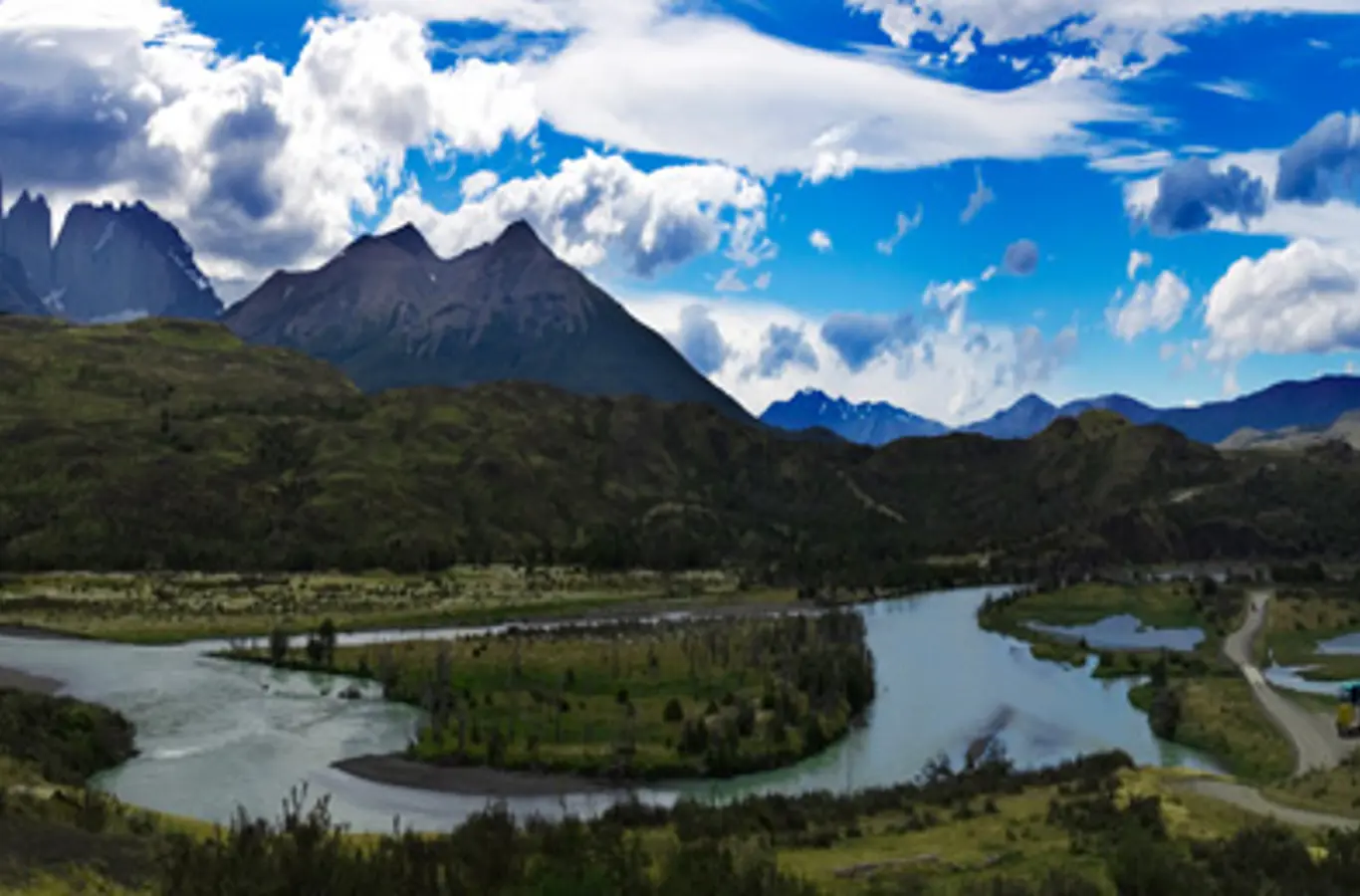 Torres del Paine Nationalpark, Chile.