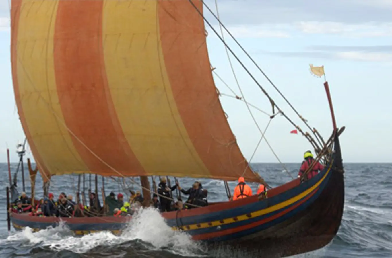 Havhingsten på forsøgsrejse i 2007-2008.