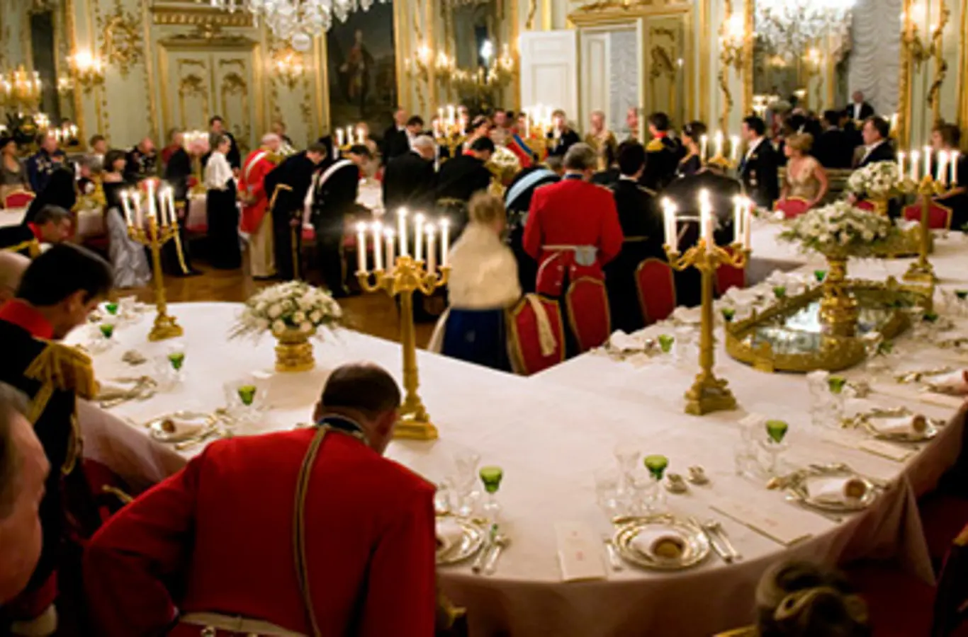 Nytårstaffel 2009, Christian VII's Palæ, Amalienborg.