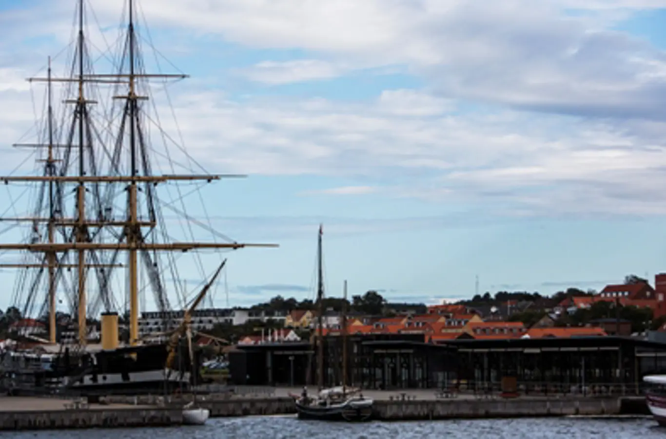Fregatten Jylland.