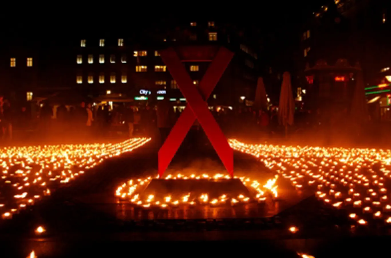 Arkivfoto. World Aids Day i 2009, København.