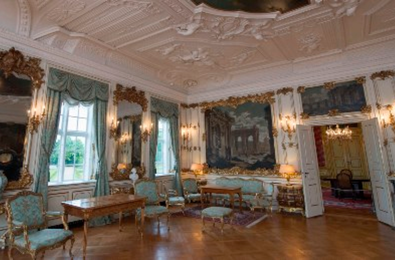 Havesalen på Fredensborg Slot.