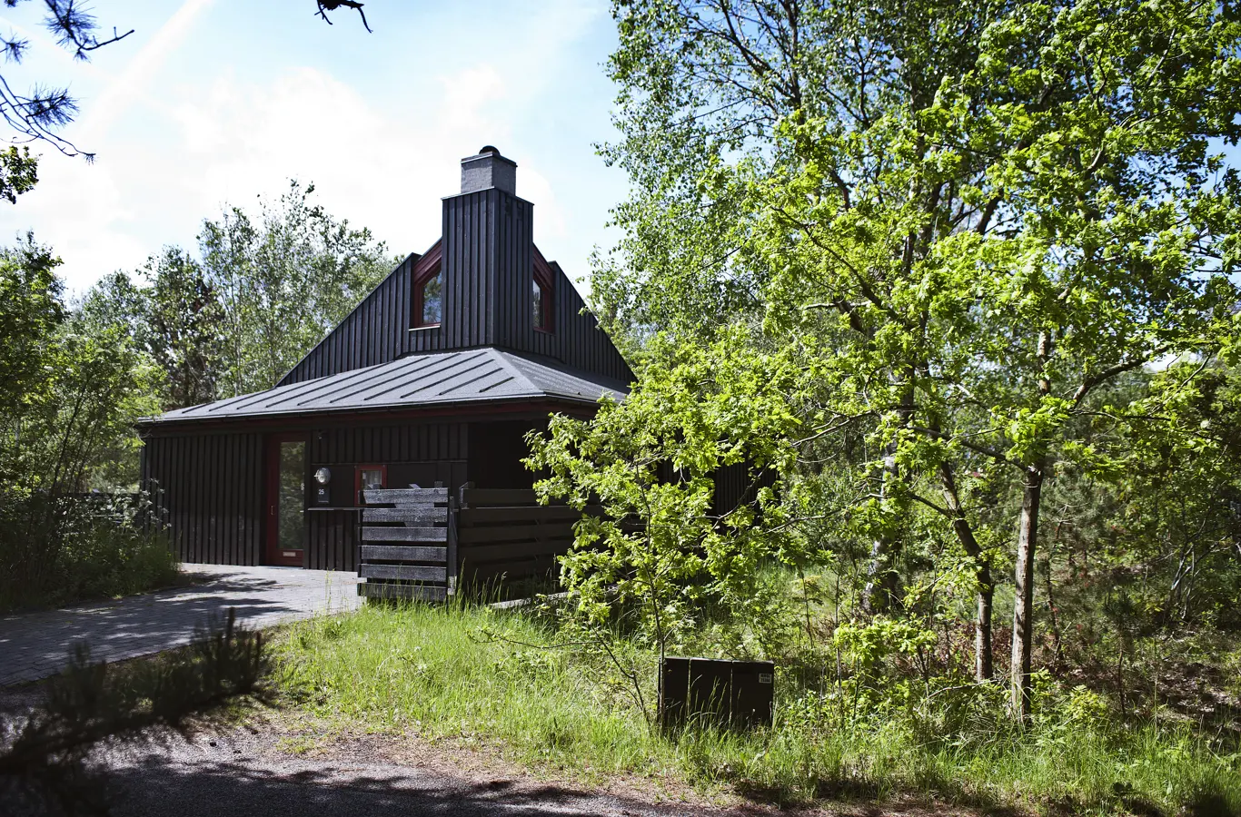 Et af Dronningens Feriebys 44 feriehuse.