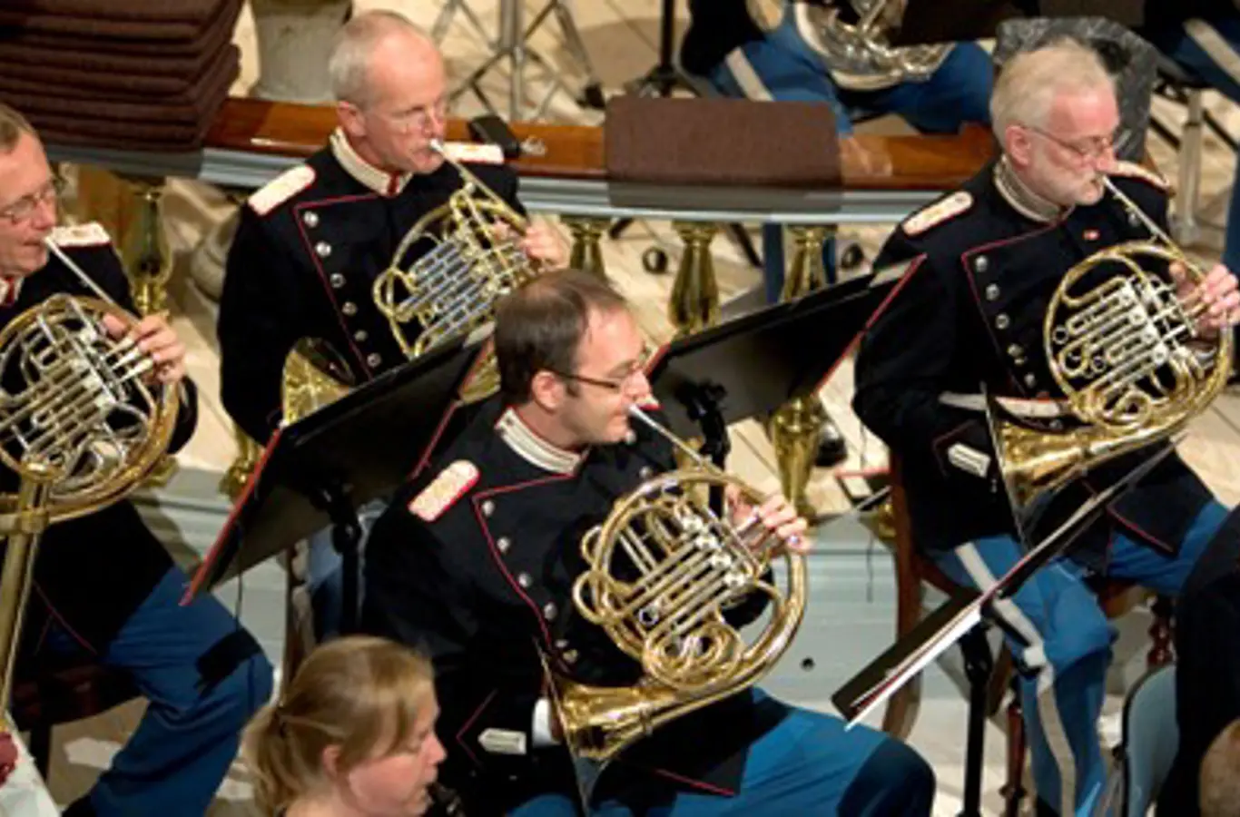 Den Kongelige Livgardes Musikkorps.