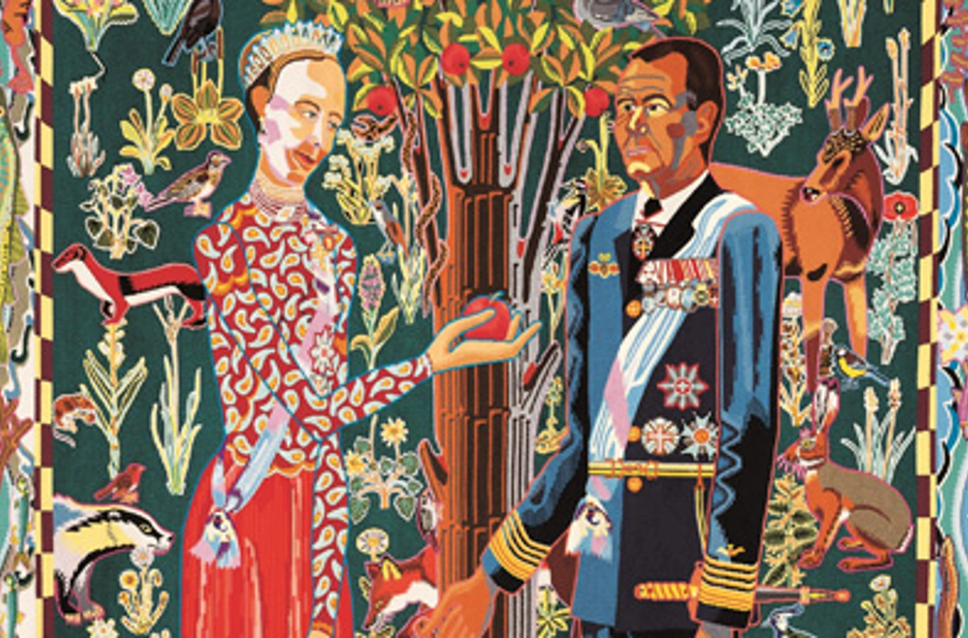 Nutid: H.M. Dronningen og H.K.H. Prinsgemalen