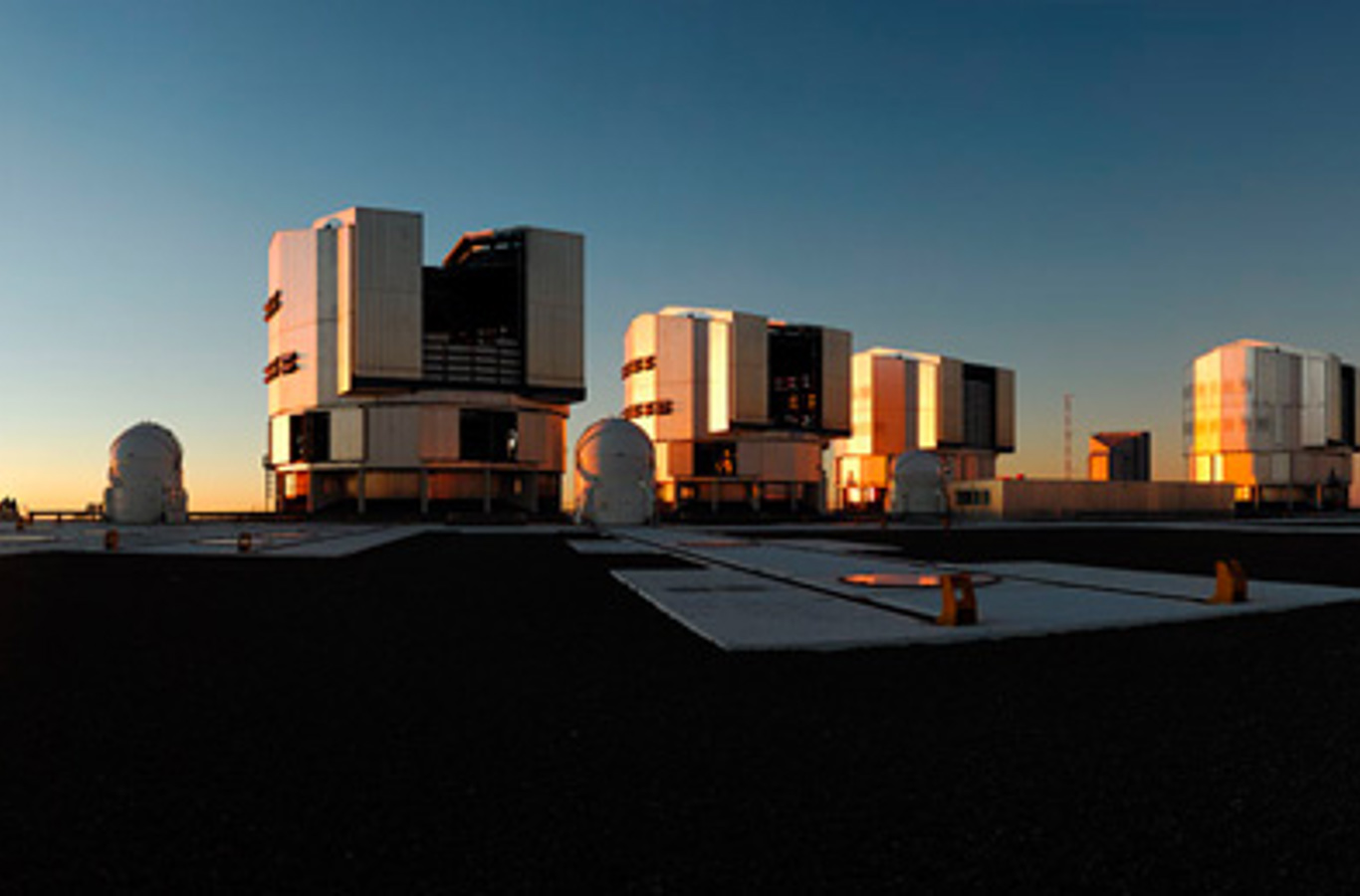 Very Large Telescope ved Paranal-observatoriet.