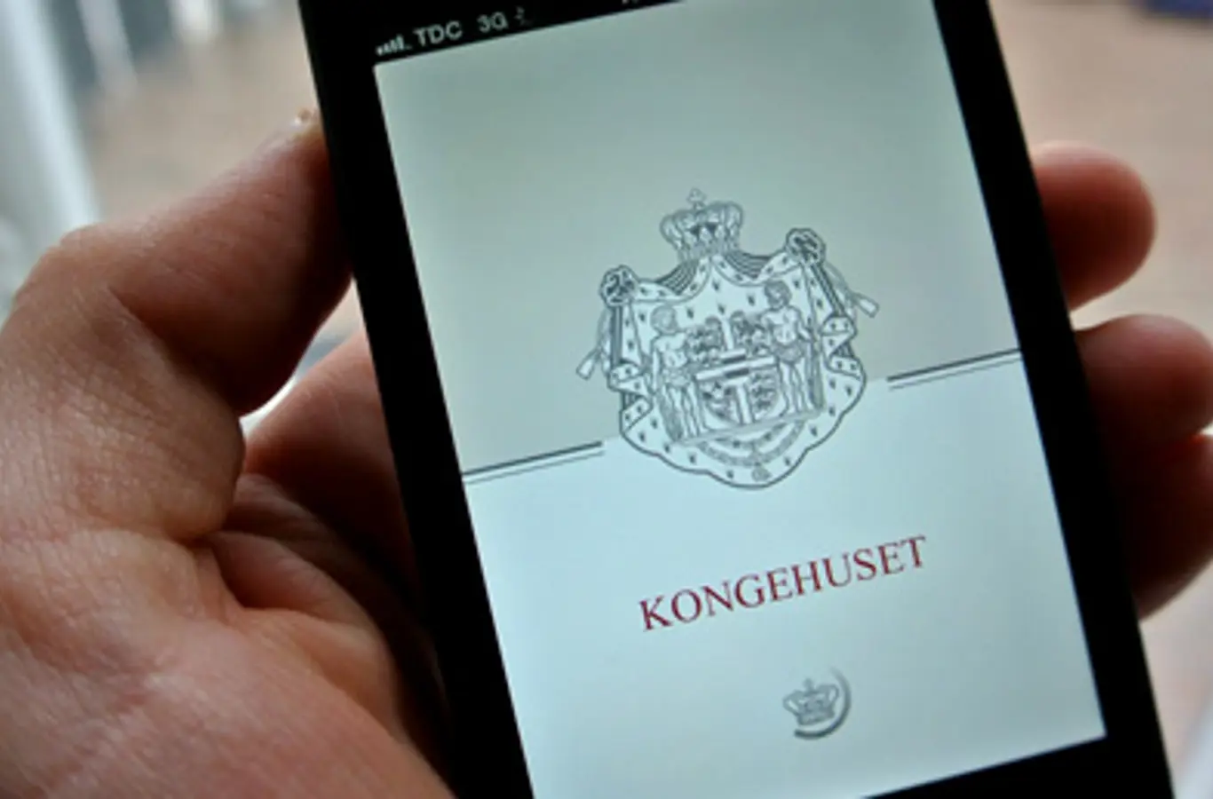 Kongehusets app.