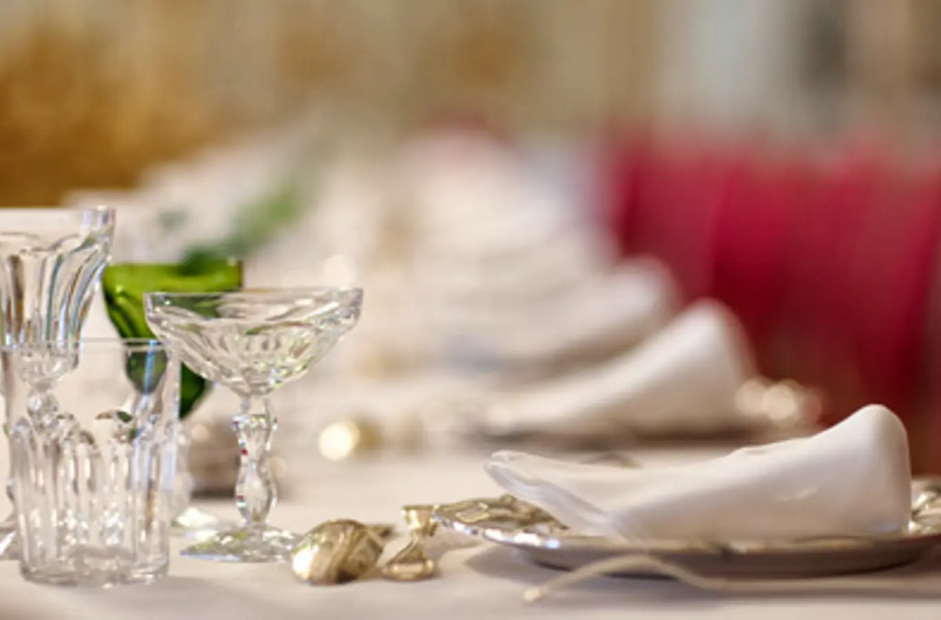 Opdækning ved nytårstaflet