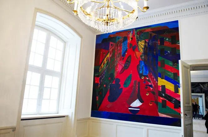 Kunst i Frederik VIII's Palæ