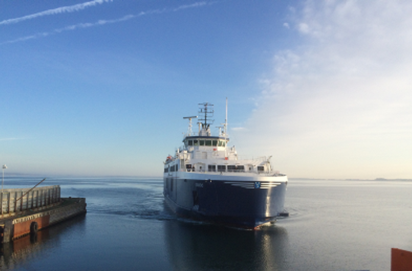 Samsø Kommunes nye færge.