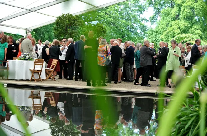 Regentparrets haveselskab på Fredensborg Slot