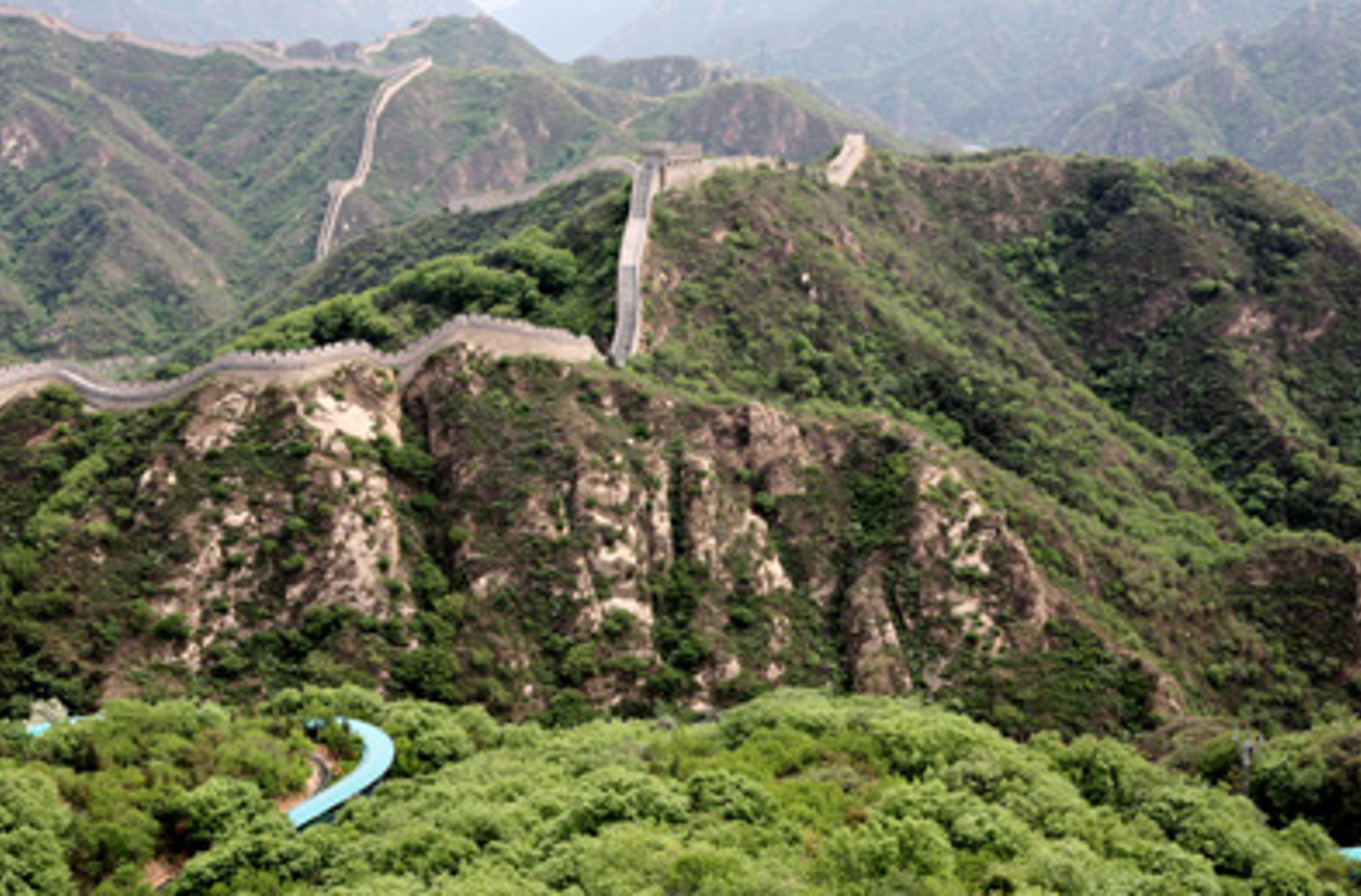 Den Kinesiske Mur (Den Store Mur).