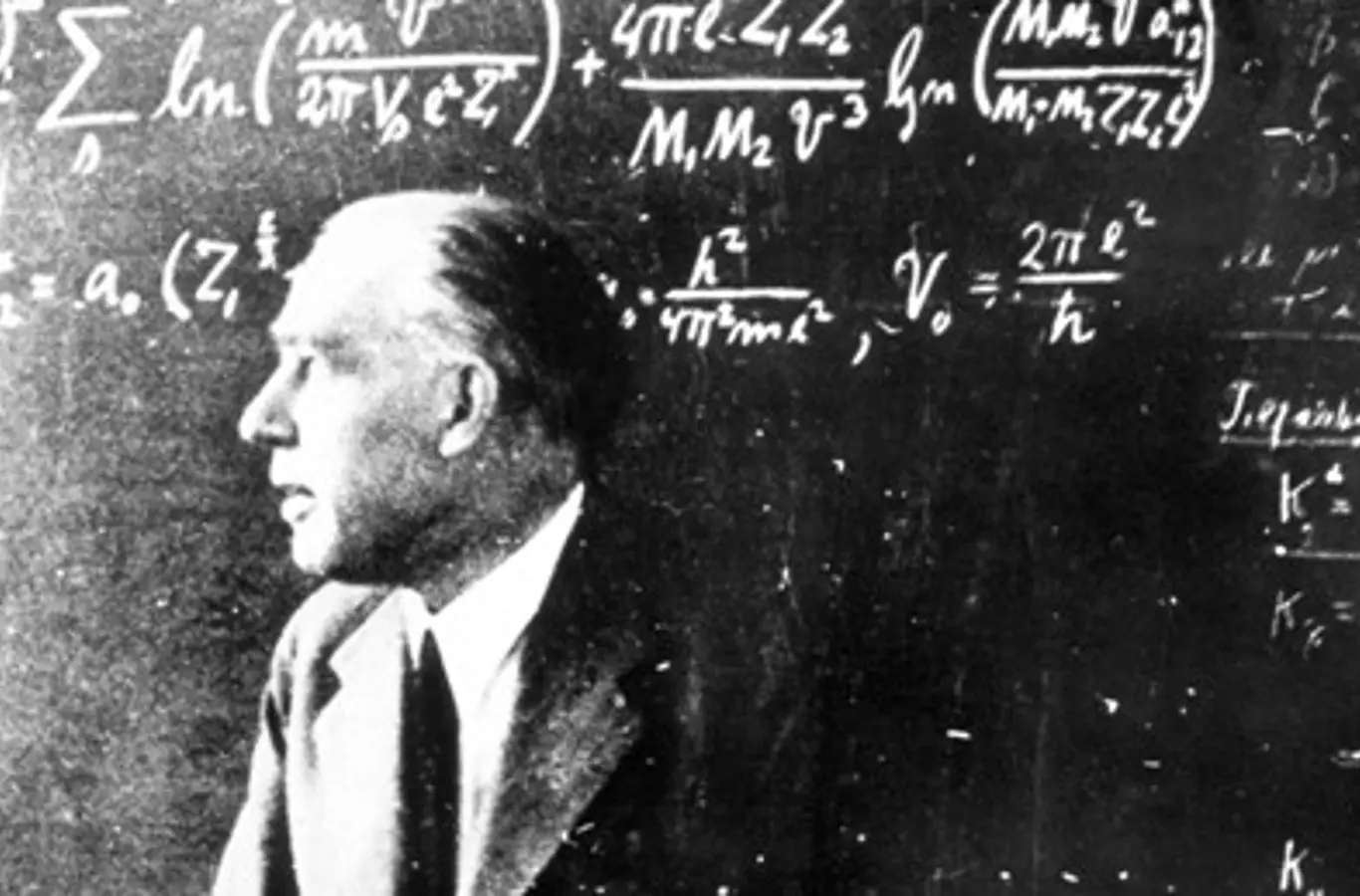 Arkivfoto. Niels Bohr.