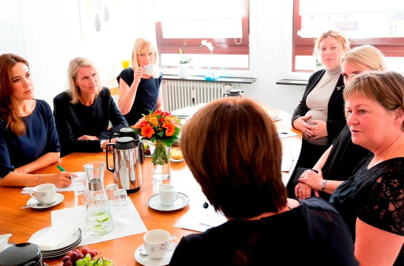 Råd til Livet i august 2014 med Mary Fonden hos Mødrehjælpen i København.