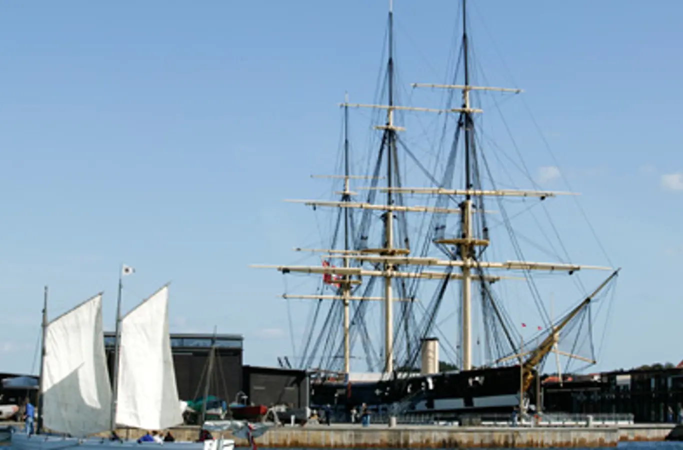 Fregatten Jylland.