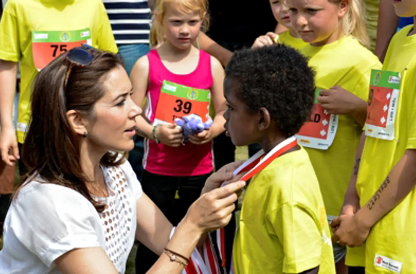 Fri for Mobberi Børnestafetten 2013.