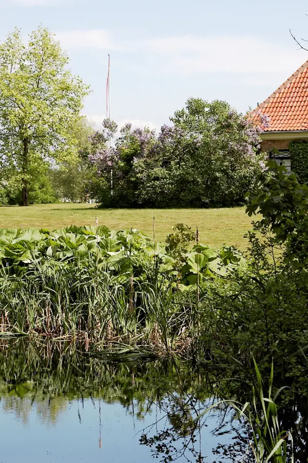 Rungstedlund fra haven.