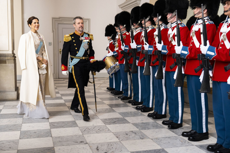 Nyttårskur på Christiansborg Slot