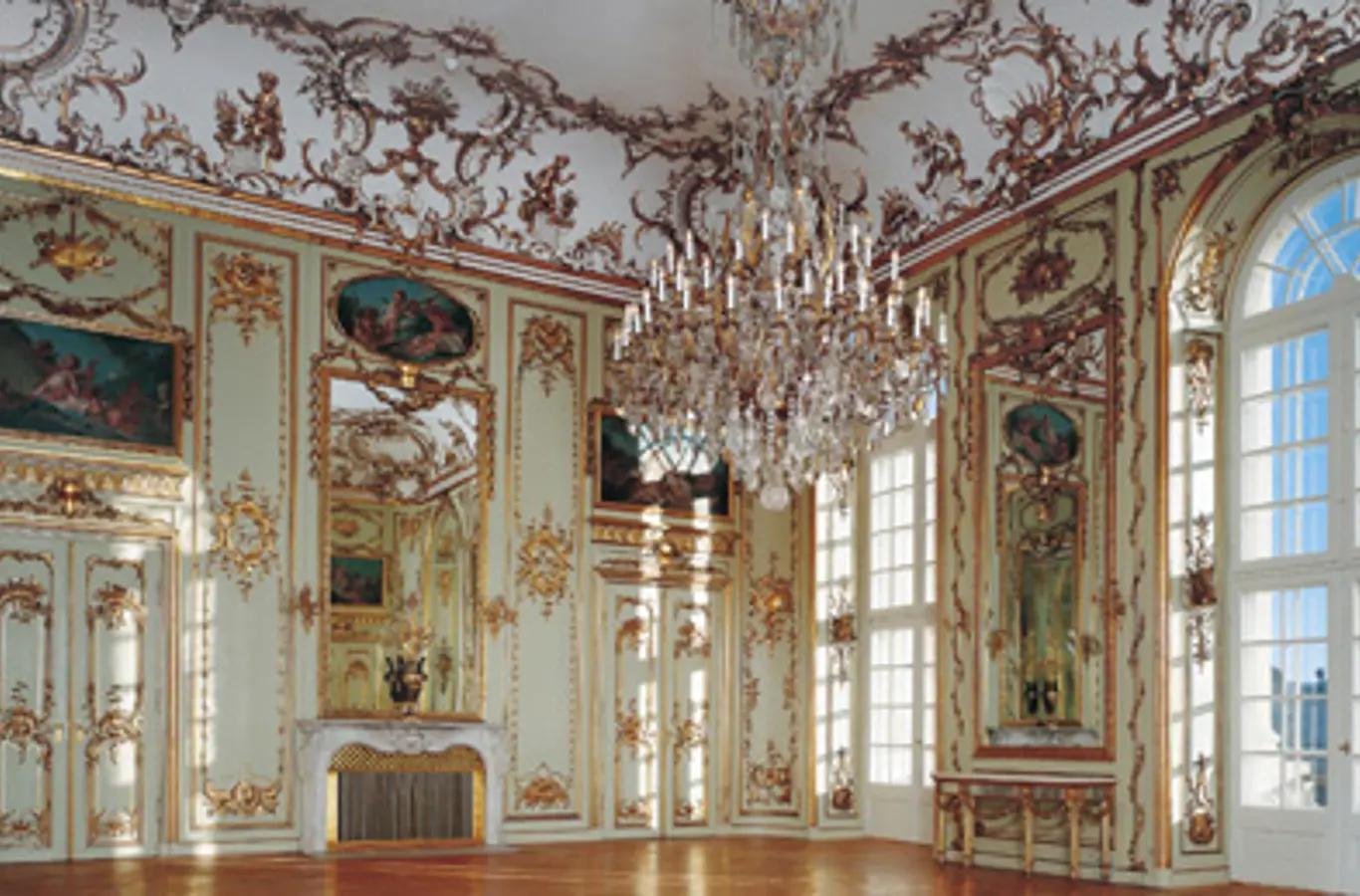 Riddersalen i Christian VII´s Palæ.