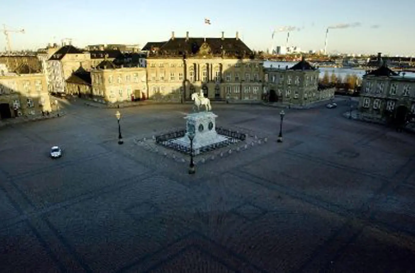 Amalienborg Slotsplads.