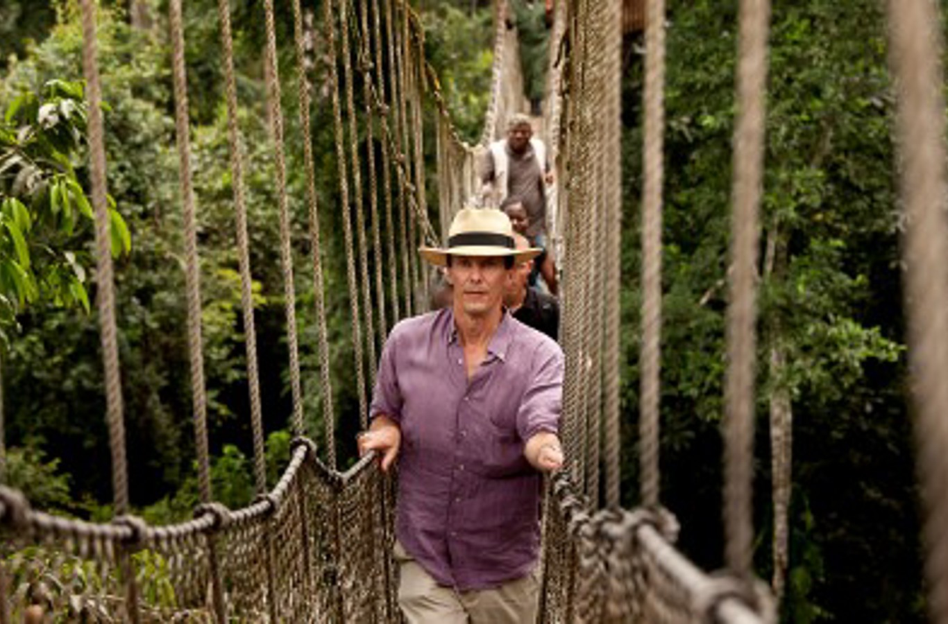 H.K.H. Prins Joachim på besøg ved et af CARE Danmarks regnskovsprojekter i Ghana, 2010.