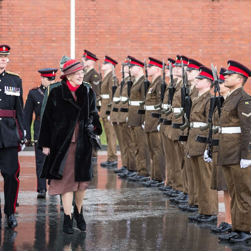 Tilknytning til Princess of Wales Royal Regiment