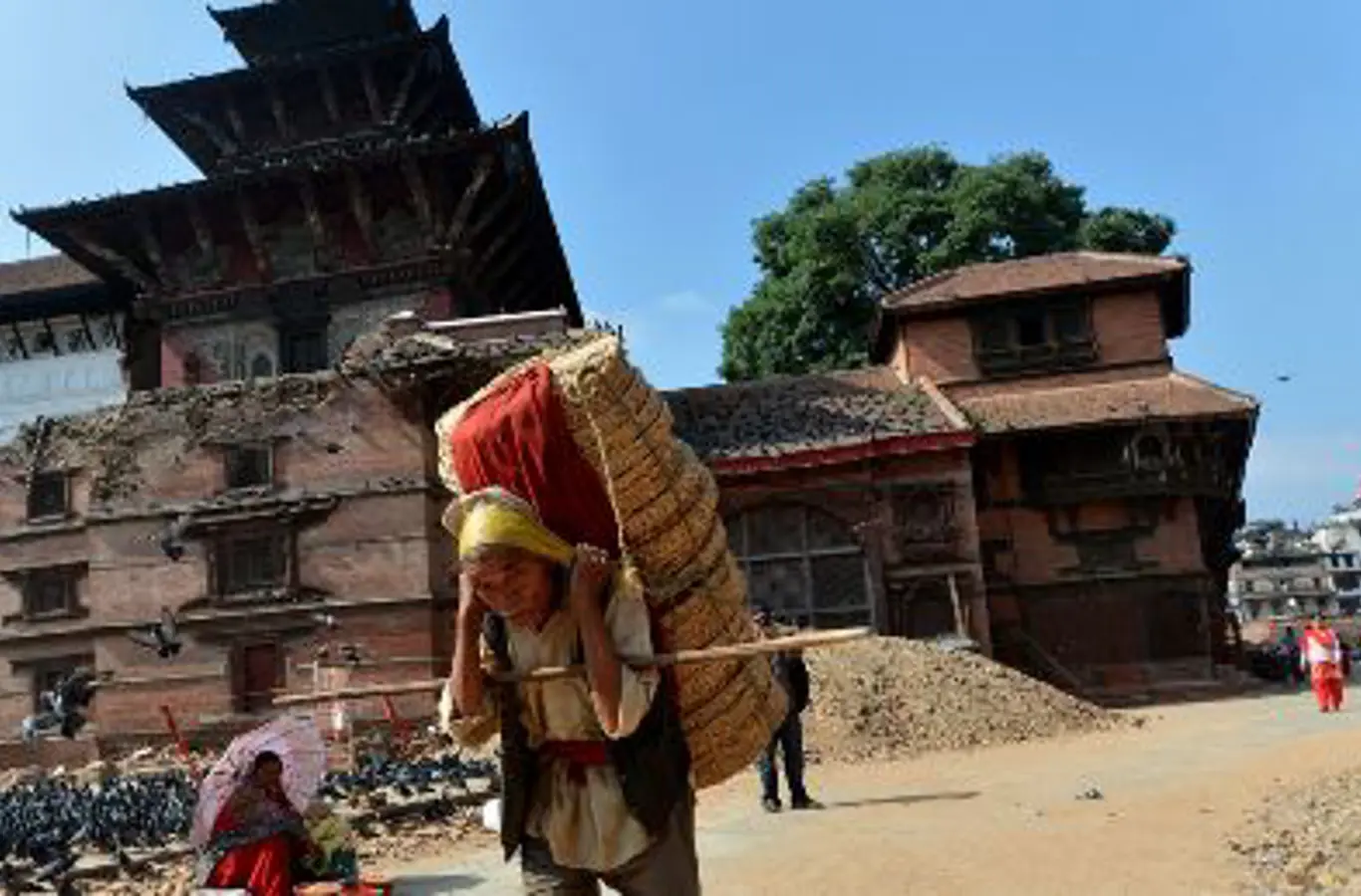 Durbar Square i Kathmandu, Nepal 20. maj 2015.