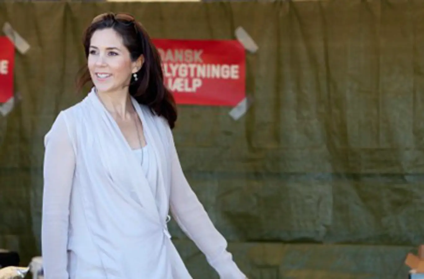 Arkivfoto: H.K.H. Kronprinsessen ved "Verdens Flygtninge" i Viborg, 2010.