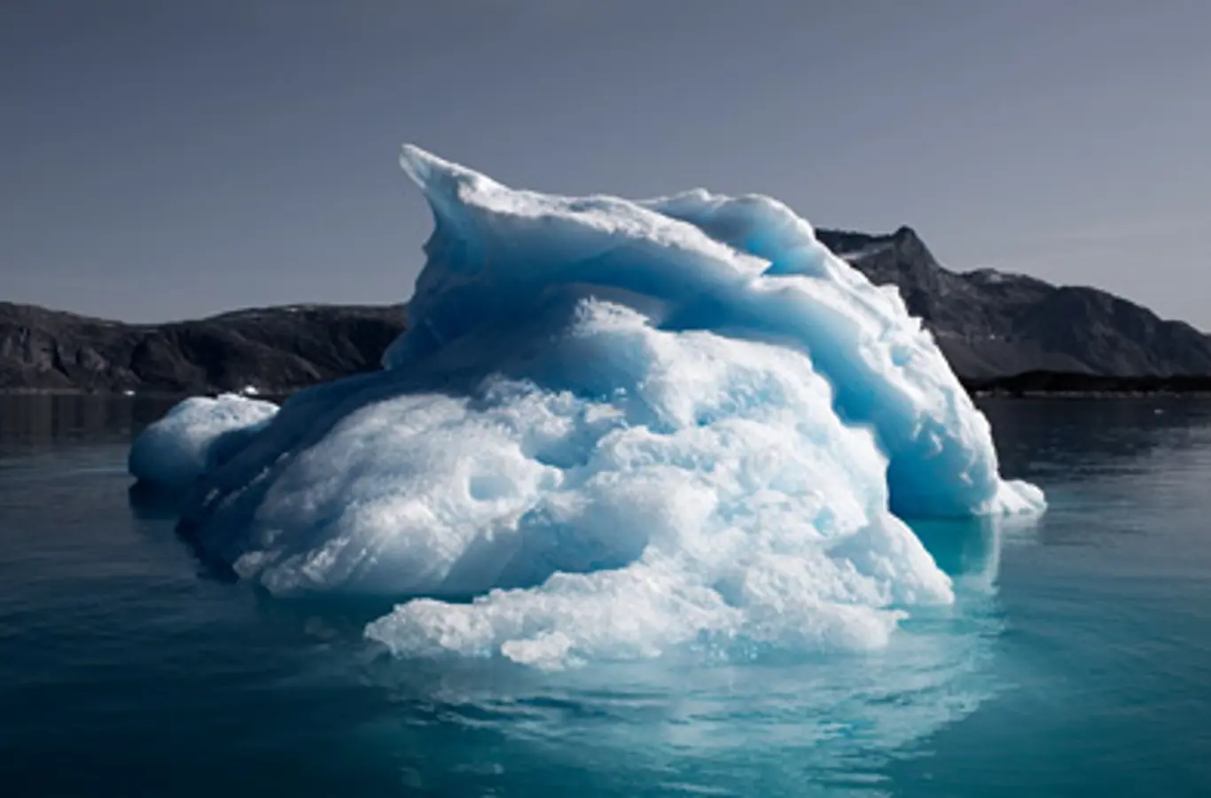 Isfjeld i Godthåbsfjorden.