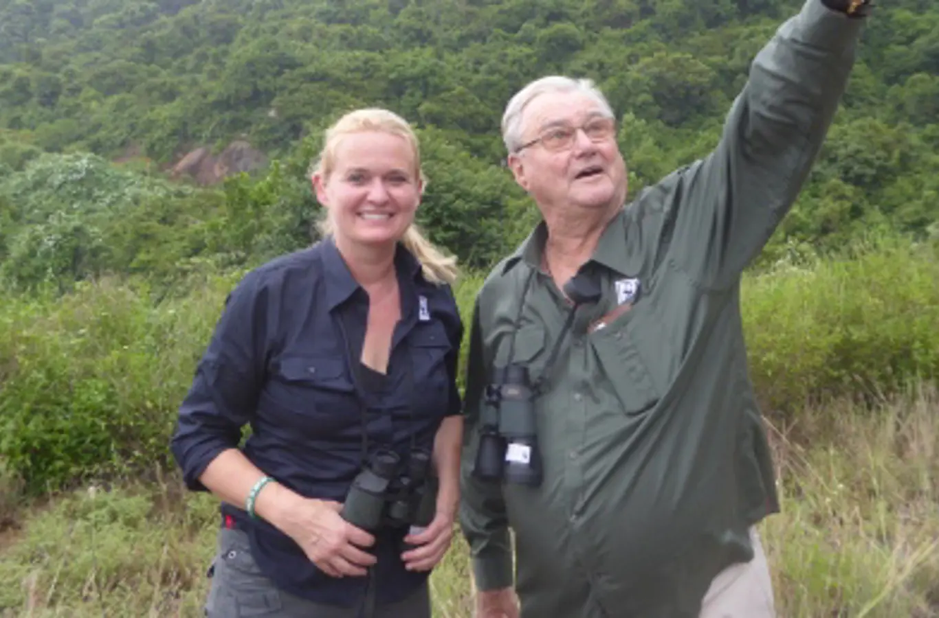 H.K.H. Prinsgemalen under rejsen til Vietnam med WWF.