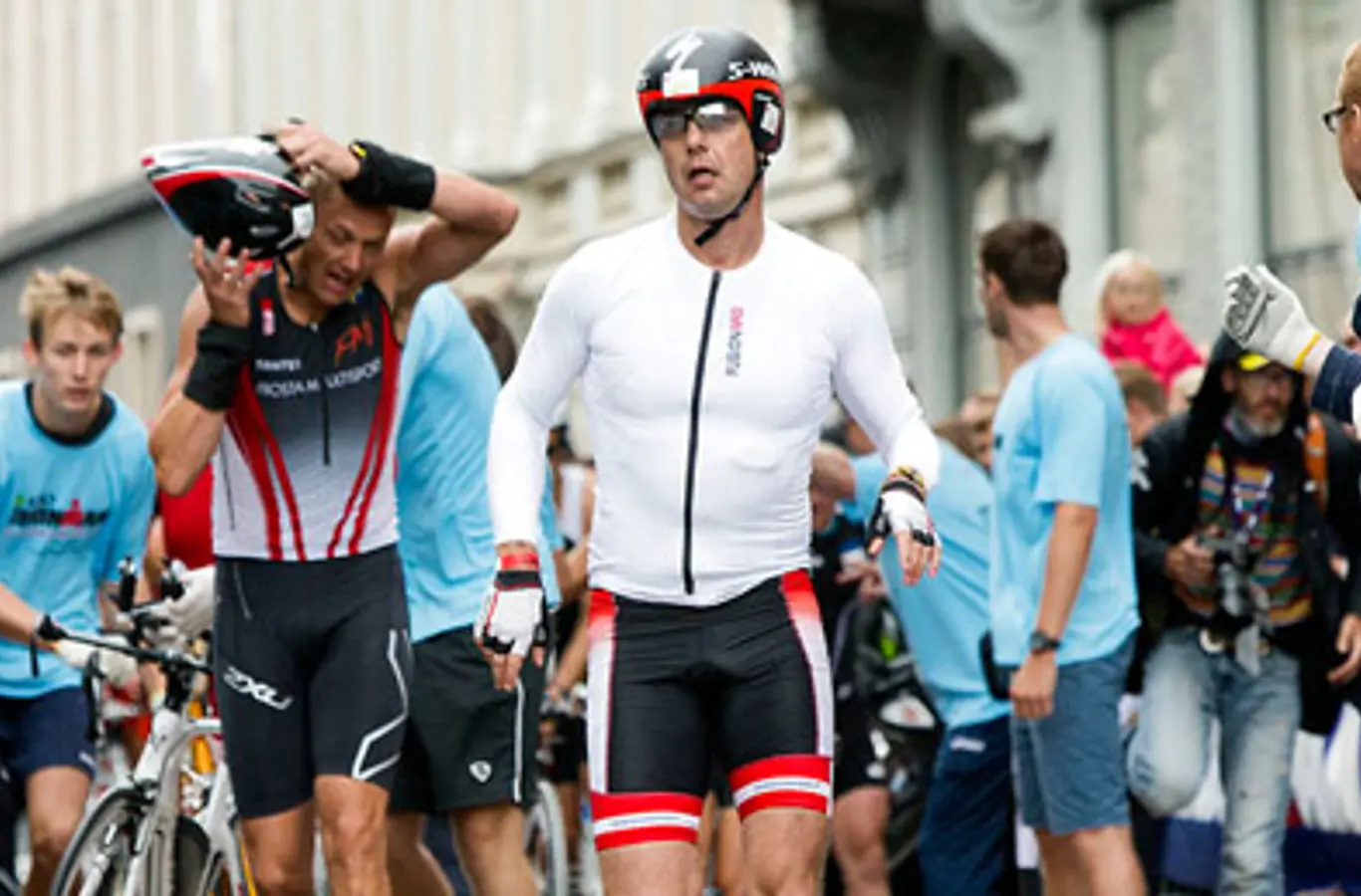 H.K.H. Kronprinsen ved KMD Ironman Copenhagen 2013.